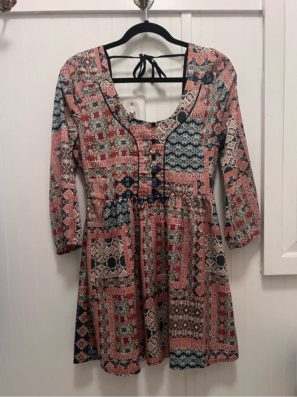 American Rag Boho Mini Dress Size Medium